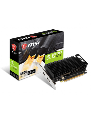 MSI | GeForce GT 1030 2GHD4 LP OC | NVIDIA | 2 GB | GeForce GT 1030 | DDR4 | DVI-D ports quantity | HDMI ports quantity 1 | PCI 