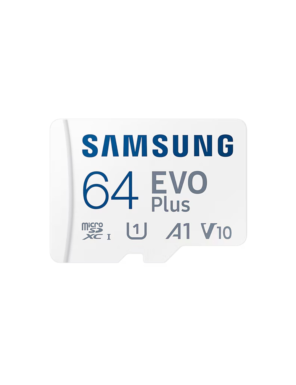 Samsung | MicroSD Card | EVO Plus | 64 GB | microSDXC Memory Card | Flash memory class U1, V10, A1