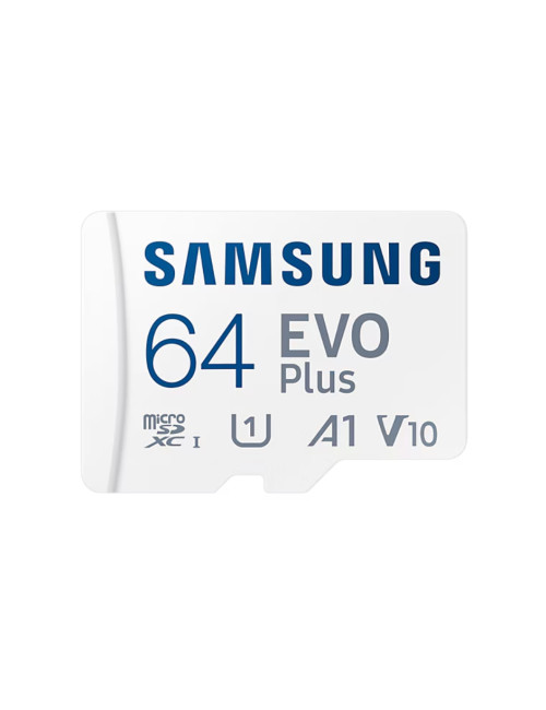 Samsung | MicroSD Card | EVO Plus | 64 GB | microSDXC Memory Card | Flash memory class U1, V10, A1