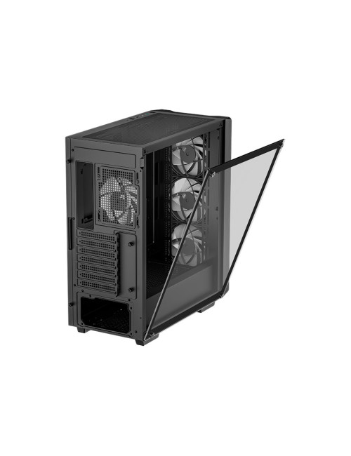 Deepcool Case CC560 V2 Black Mid-Tower Power supply included No