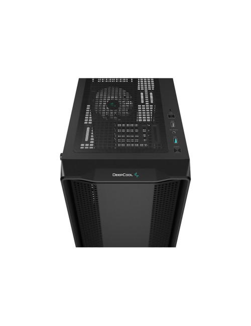 Deepcool Case CC560 V2 Black Mid-Tower Power supply included No