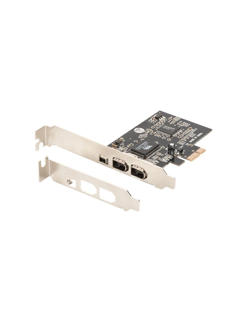 Digitus | IEEE 1394a Interface Card, PCI express, 4 Port 1x ext. 1394mini, 2x ext./1x int. 1394a Ports | DS-30201-5