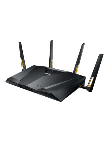 Asus | Wireless Dual Band Gigabit Router, UK | RT-AX88U PRO | 802.11ax | 1148+4804 Mbit/s | 10/100/1000 Mbit/s | Ethernet LAN (R