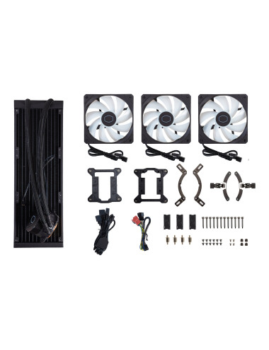 Cooler Master CPU Liquid Cooler MasterLiquid 360L Core ARGB Cooler Master Intel, AMD