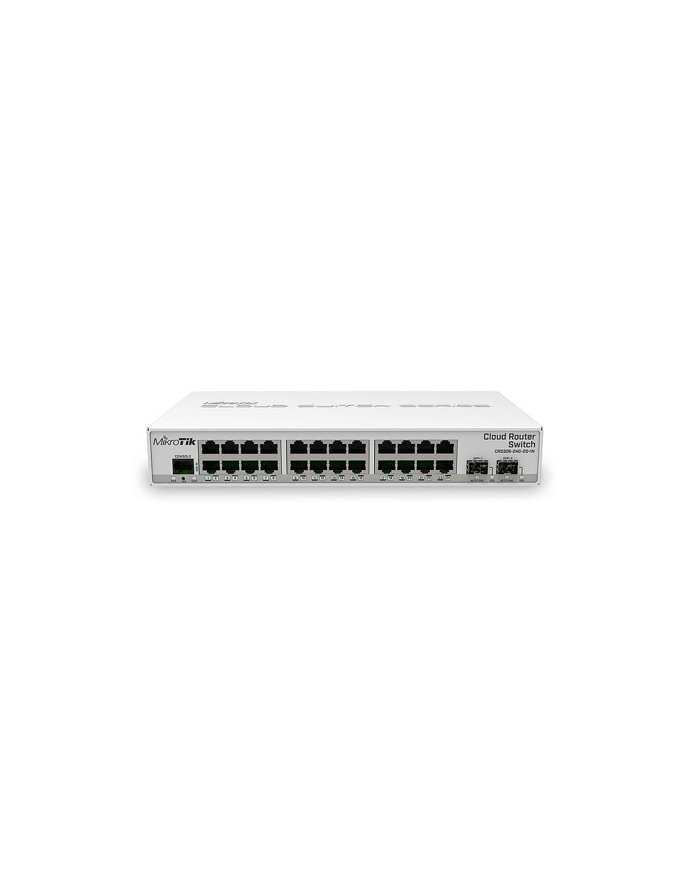 Switch|MIKROTIK|CRS326-24G-2S+IN|24x10Base-T / 100Base-TX / 1000Base-T|2xSFP+|CRS326-24G-2S+IN