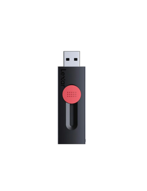 Lexar | Flash Drive | JumpDrive D300 | 128 GB | USB 3.2 Gen 1 | Black/Red