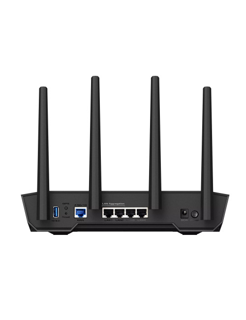 Asus | Wireless Wifi 6 AX4200 Dual Band Gigabit Router, UK | TUF-AX4200 | 802.11ax | 3603+574 Mbit/s | 10/100/1000 Mbit/s | Ethe