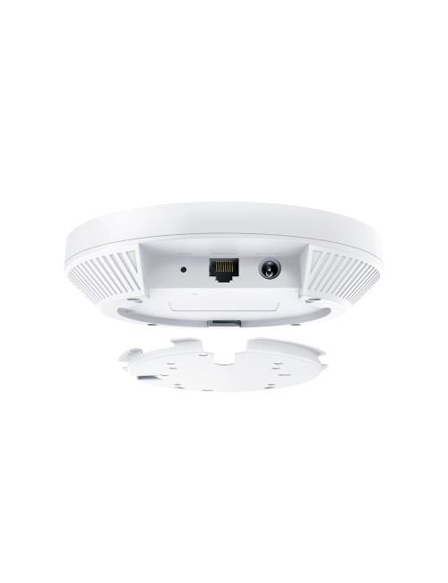 TP-LINK | EAP650 | AX3000 Ceiling Mount WiFi 6 Access Point | 802.11ax | 2.4GHz/5GHz | 2402+574 Mbit/s | 10/100/1000 Mbit/s | Et