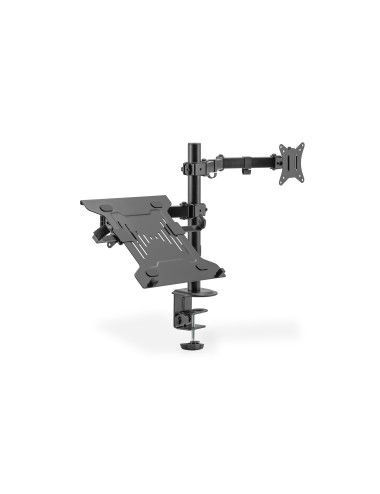 Digitus | Desk Mount | DA-90436 | Tilt, swivel, height adjustment, rotate | Maximum weight (capacity) 9 kg | Black