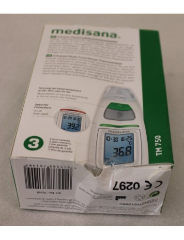 SALE OUT. Medisana TM 750 Infrared multifunctional thermometer Medisana Infrared multifunctional thermometer TM 750 Memory funct