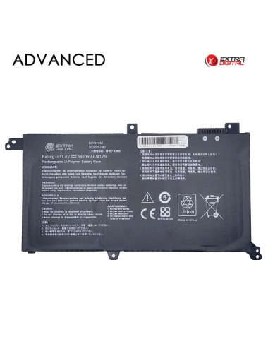 Notebook Battery ASUS B31N1732, 3600mAh, Extra Digital Advanced