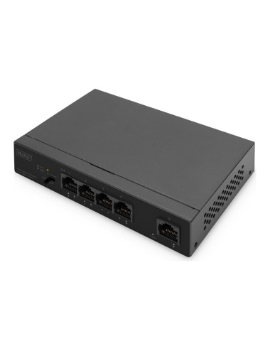 Digitus | 4 Port Gigabit PoE Switch | DN-95330-1 | Unmanaged | Desktop | 10/100 Mbps (RJ-45) ports quantity | 1 Gbps (RJ-45) por