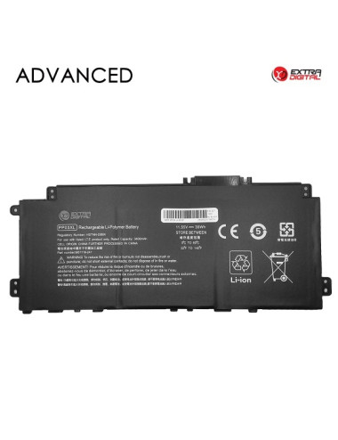 Nešiojamo kompiuterio baterija HP PP03XL, 3400mAh, Extra Digital Advanced