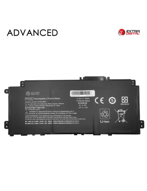 Notebook Battery HP PP03XL, 3400mAh, Extra Digital Advanced