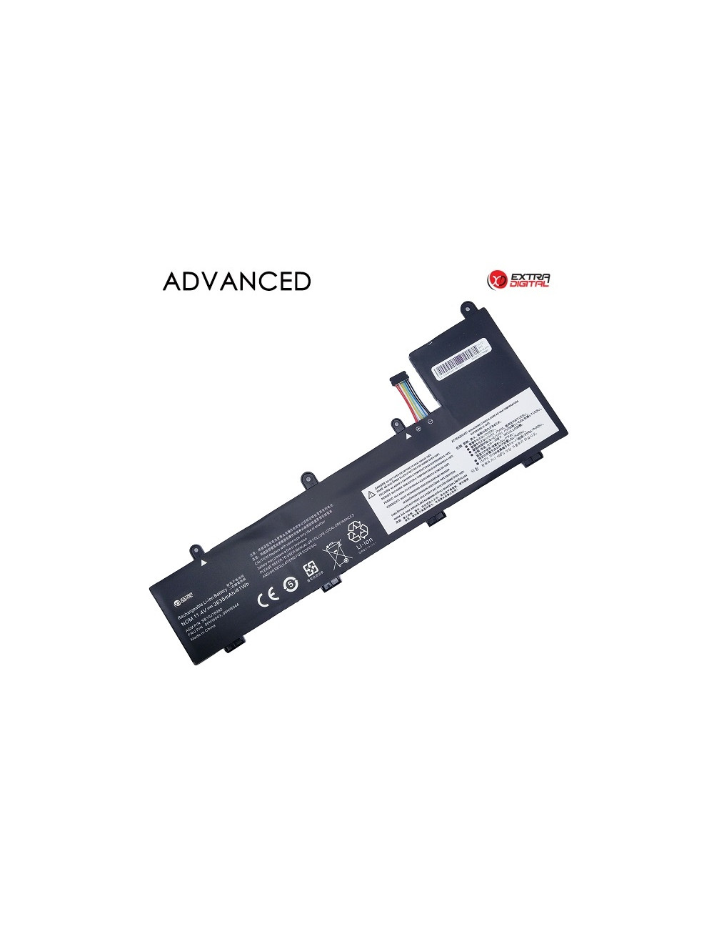 Notebook Battery LENOVO 00HW043, 3635mAh, Extra Digital Advanced