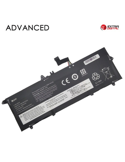 Nešiojamo kompiuterio baterija LENOVO L18C3PD2, 4650mAh, Extra Digital Advanced