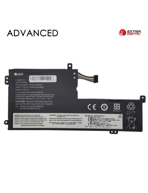 Notebook Battery LENOVO L18M3PF2, 3250mAh, Extra Digital Advanced