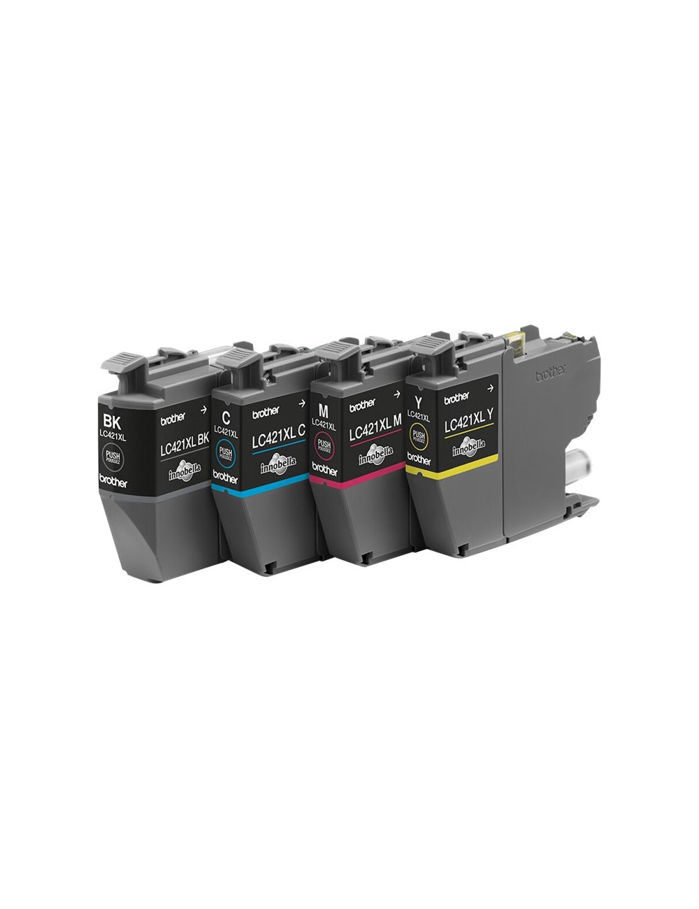 Brother LC421XLVAL Ink Cartridge Multipack | Brother Brother LC | LC421XLVAL | Brother LC421XL - 4-pack - XL - black, yellow, cy