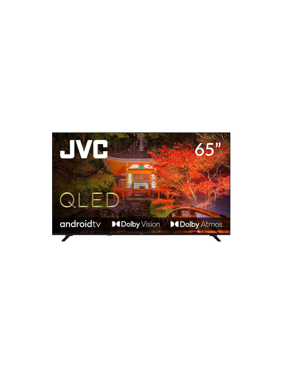 TV Set|JVC|65"|4K/Smart|QLED|3840x2160|Wireless LAN|Bluetooth|Android TV|LT-65VAQ330P
