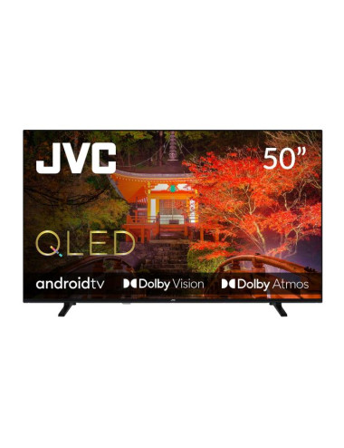 TV Set|JVC|50"|4K/Smart|QLED|3840x2160|Wireless LAN|Bluetooth|Android TV|LT-50VAQ330P