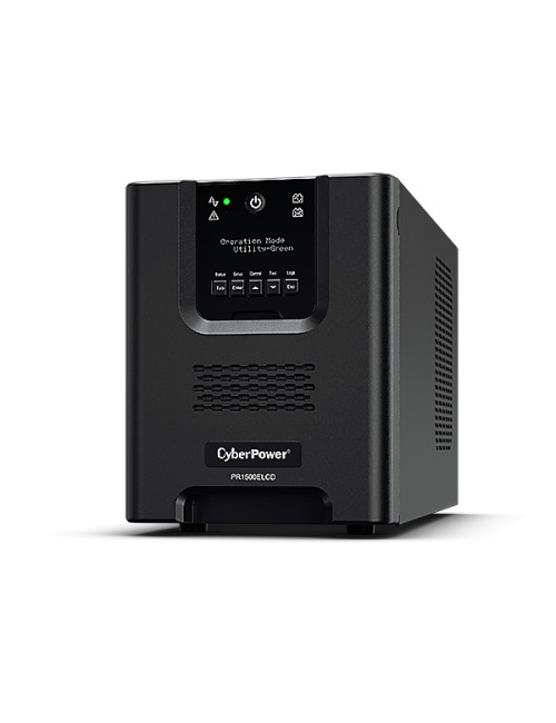 CyberPower | Smart App UPS Systems | PR1500ELCD | 1500 VA | 1350 W