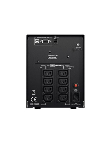 CyberPower | Smart App UPS Systems | PR1500ELCD | 1500 VA | 1350 W