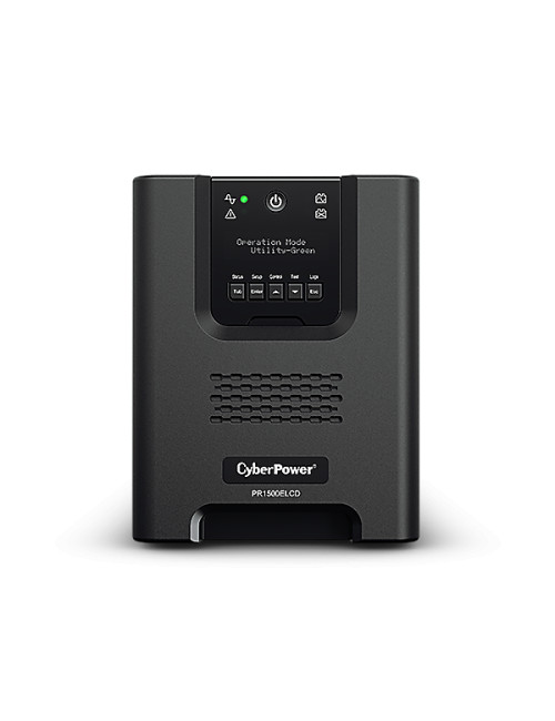 CyberPower | Smart App UPS Systems | PR1500ELCD | 1500 VA | 1350 W