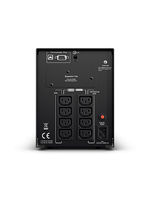 CyberPower | Smart App UPS Systems | PR1500ELCD | 1500 VA | 1350 W