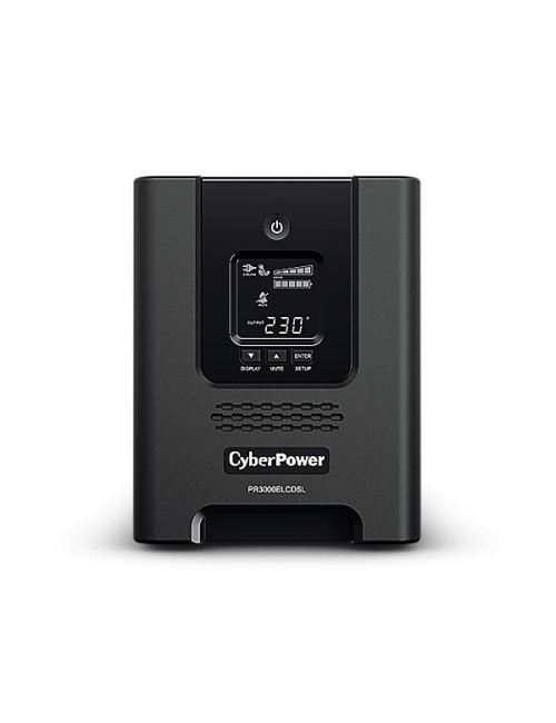 CyberPower | Smart App UPS Systems | PR3000ELCDSL | 3000 VA | 2700 W