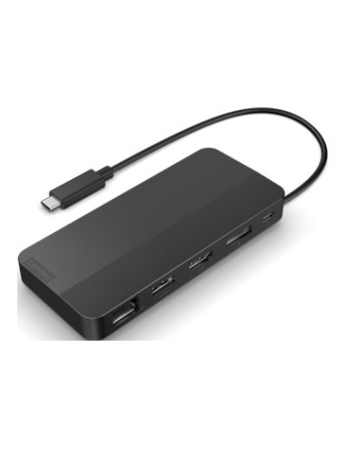 Lenovo USB-C Dual Display Travel Dock with Adapter | Lenovo