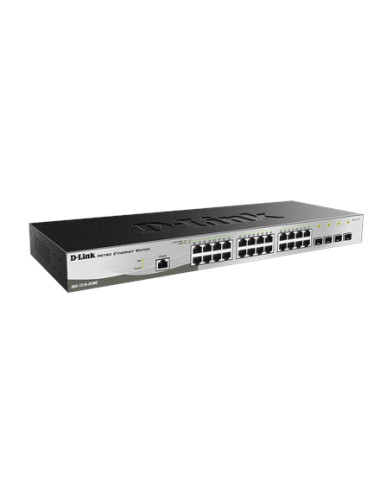 D-Link | Metro Ethernet Switch | DGS-1210-28/ME | Managed L2 | Rack mountable | 1 Gbps (RJ-45) ports quantity 24 | SFP ports qua