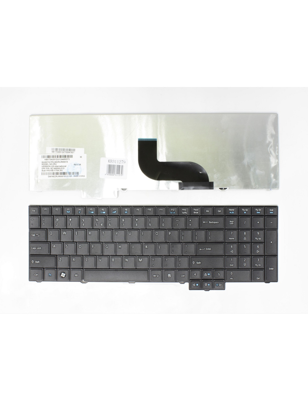 Keyboard ACER TravelMate: 5760, 5760G, 5760Z, 5760ZG