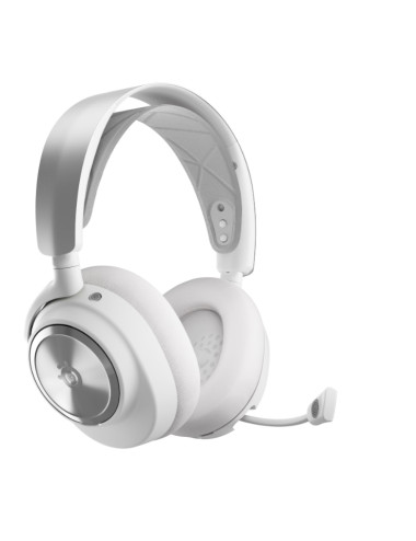 SteelSeries | Gaming Headset | Arctis Nova Pro P | Bluetooth | Over-Ear | Noise canceling | Wireless | White