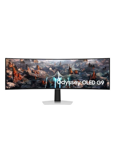 Monitor|SAMSUNG|Odyssey OLED G9 G93SC|49"|Gaming/Curved|Panel OLED|5120x1440|32:9|240Hz|0.03 ms|Height adjustable|Tilt|Colour Si