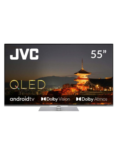 TV Set|JVC|55"|4K/Smart|QLED|3840x2160|Android TV|LT-55VAQ830P