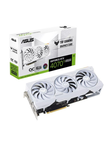 Graphics Card|ASUS|NVIDIA GeForce RTX 4070 Ti SUPER|16 GB|GDDR6X|256 bit|PCIE 4.0 16x|Triple slot Fansink|2xHDMI|3xDisplayPort|R