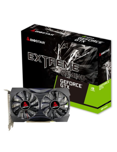 Graphics Card|BIOSTAR|NVIDIA GeForce GTX 1050|4 GB|GDDR5|128 bit|PCIE 4.0 16x|GPU 1354 MHz|Dual Slot Fansink|1xDVI-D|1xHDMI|1xDi