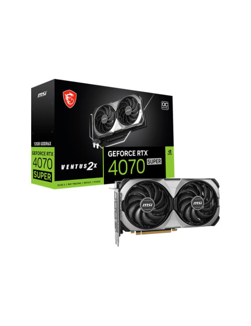 Graphics Card|MSI|NVIDIA GeForce RTX 4070 SUPER|12 GB|GDDR6X|192 bit|PCIE 4.0 16x|1xHDMI|3xDisplayPort|RTX4070SUP12GVEN2XOC