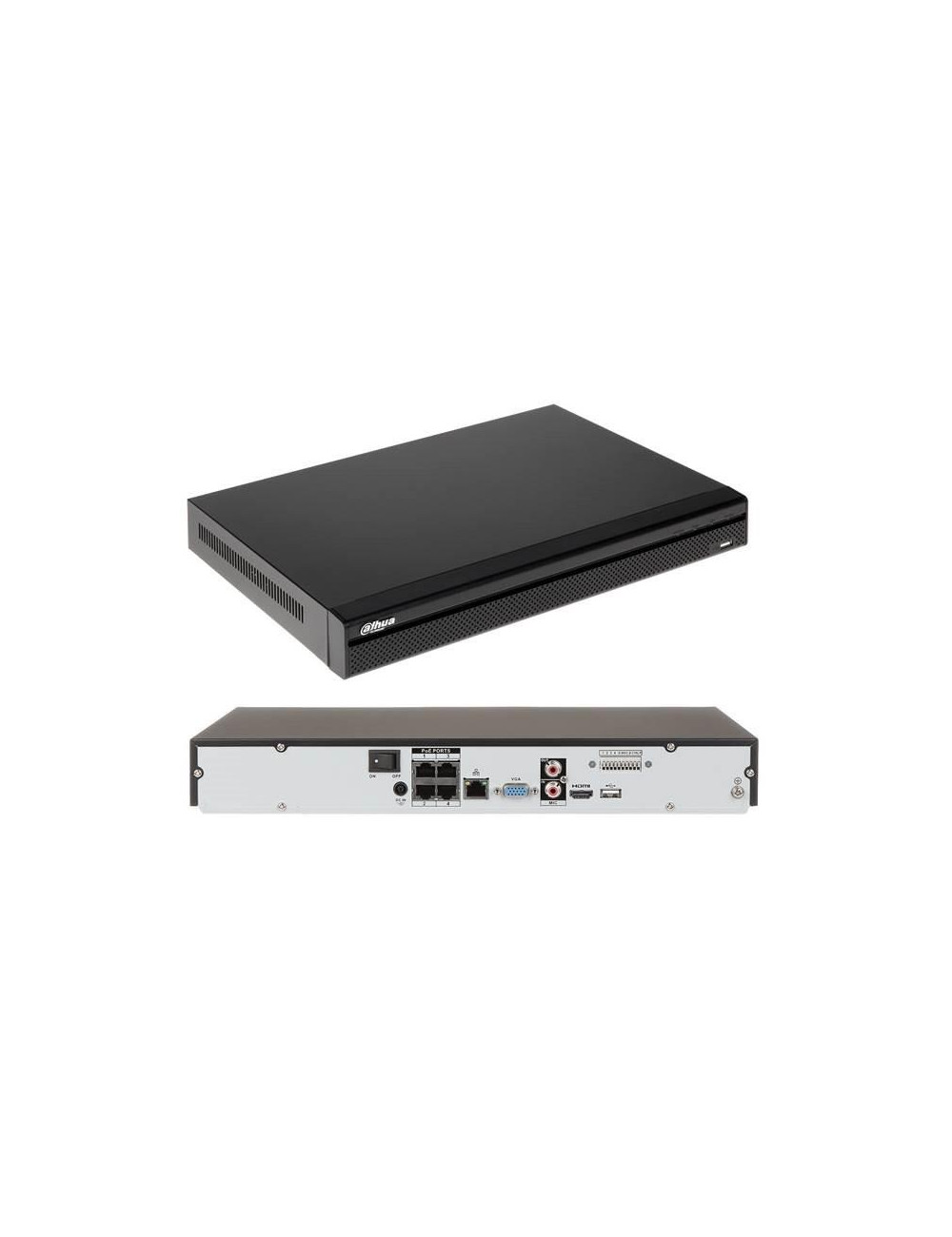 NET VIDEO RECORDER 4CH 4POE/NVR4204-P-4KS2/L DAHUA