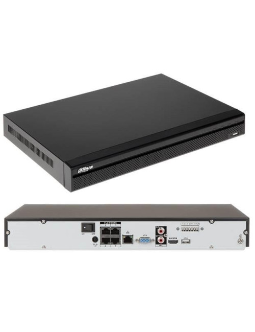 NET VIDEO RECORDER 4CH 4POE/NVR4204-P-4KS2/L DAHUA