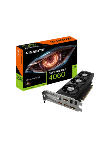 Graphics Card|GIGABYTE|NVIDIA GeForce RTX 4060|8 GB|GDDR6|128 bit|PCIE 4.0 16x|GPU 2475 MHz|2xHDMI|2xDisplayPort|GV-N4060OC-8GL