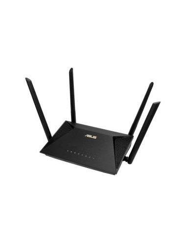 Wireless Router|ASUS|Wireless Router|1800 Mbps|Wi-Fi 5|Wi-Fi 6|IEEE 802.11a/b/g|IEEE 802.11n|USB|1 WAN|3x10/100/1000M|Number of 