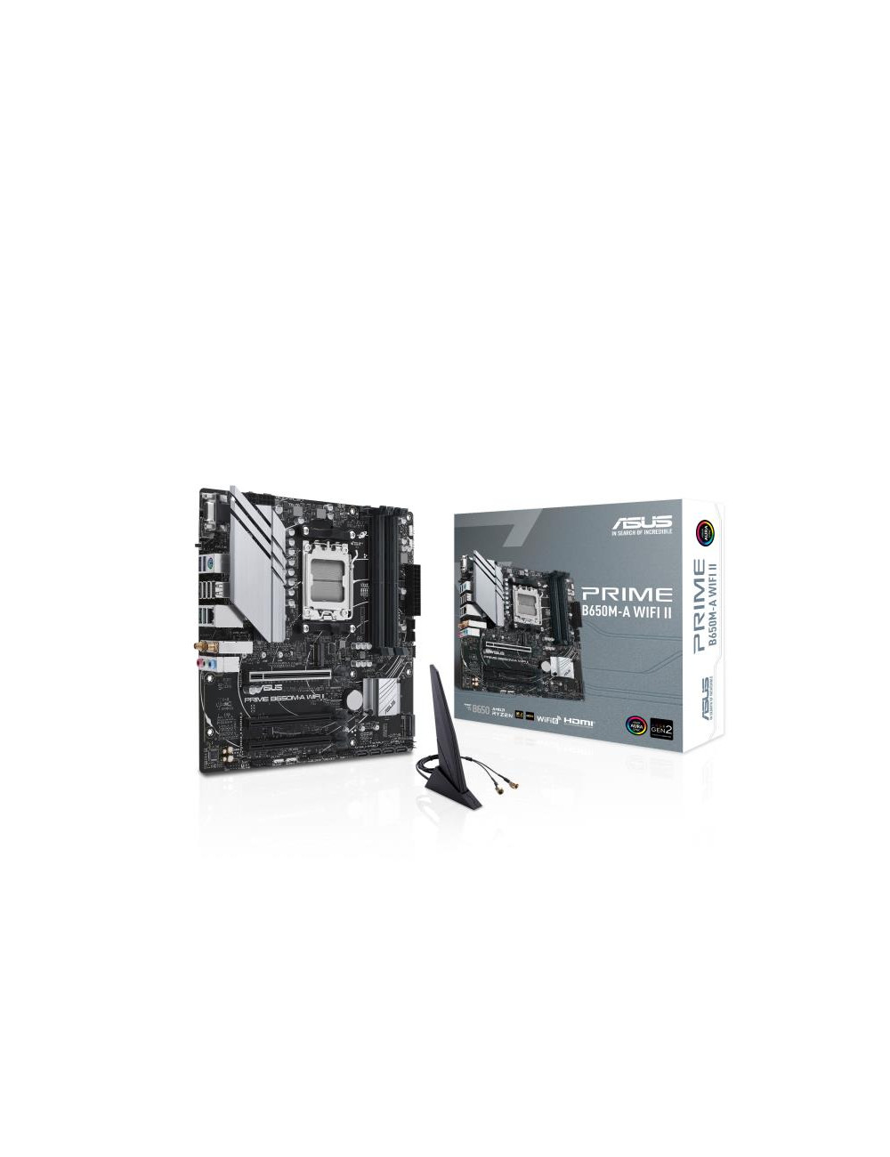Mainboard|ASUS|AMD B650|Micro-ATX|Memory DDR5|Memory slots 4|3xPCI-Express 4.0 16x|2xM.2|1x15pin D-sub|1xHDMI|1xDisplayPort|4xUS