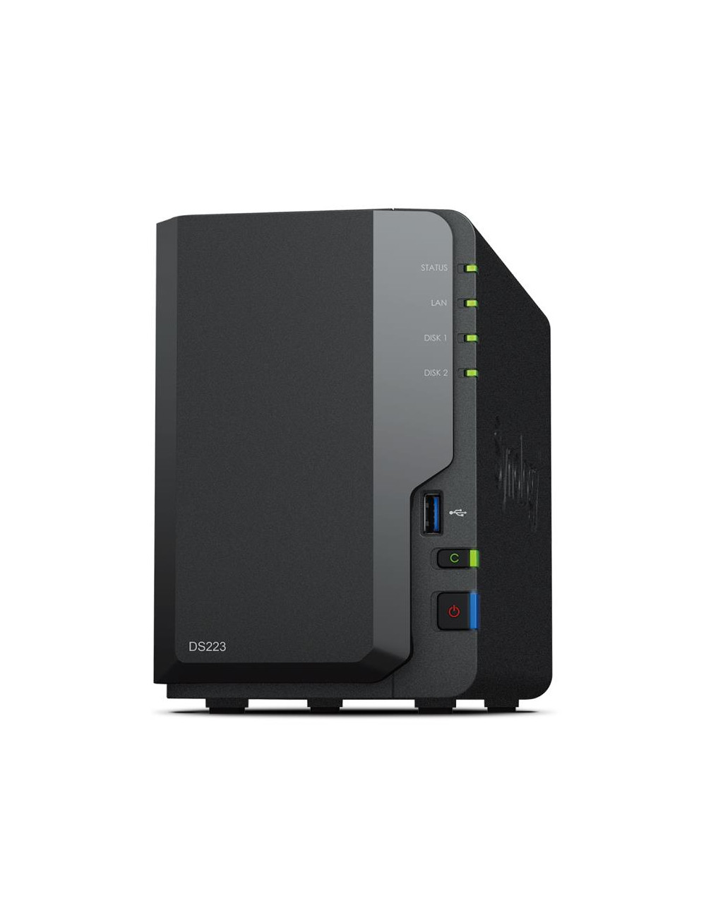 NAS STORAGE TOWER 2BAY/NO HDD USB3.2 DS223 SYNOLOGY