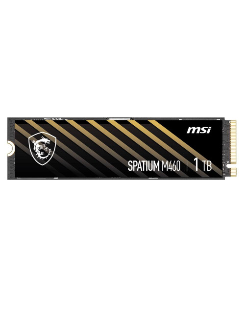 SSD|MSI|SPATIUM M460|1TB|M.2|PCIE|NVMe|3D NAND|Write speed 4500 MBytes/sec|Read speed 5000 MBytes/sec|MTBF 1500000 hours|S78-440