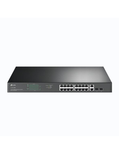 Switch|TP-LINK|TL-SG1218MP|Desktop/pedestal|Rack|16x10Base-T / 100Base-TX / 1000Base-T|PoE+ ports 16|250 Watts|TL-SG1218MP
