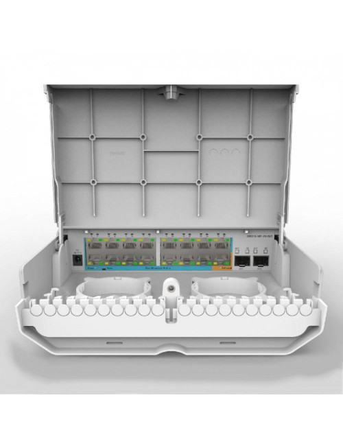 Wireless Router|MIKROTIK|Router|IEEE 802.3af|IEEE 802.3at|16x10/100/1000M|CRS318-16P-2S+OUT