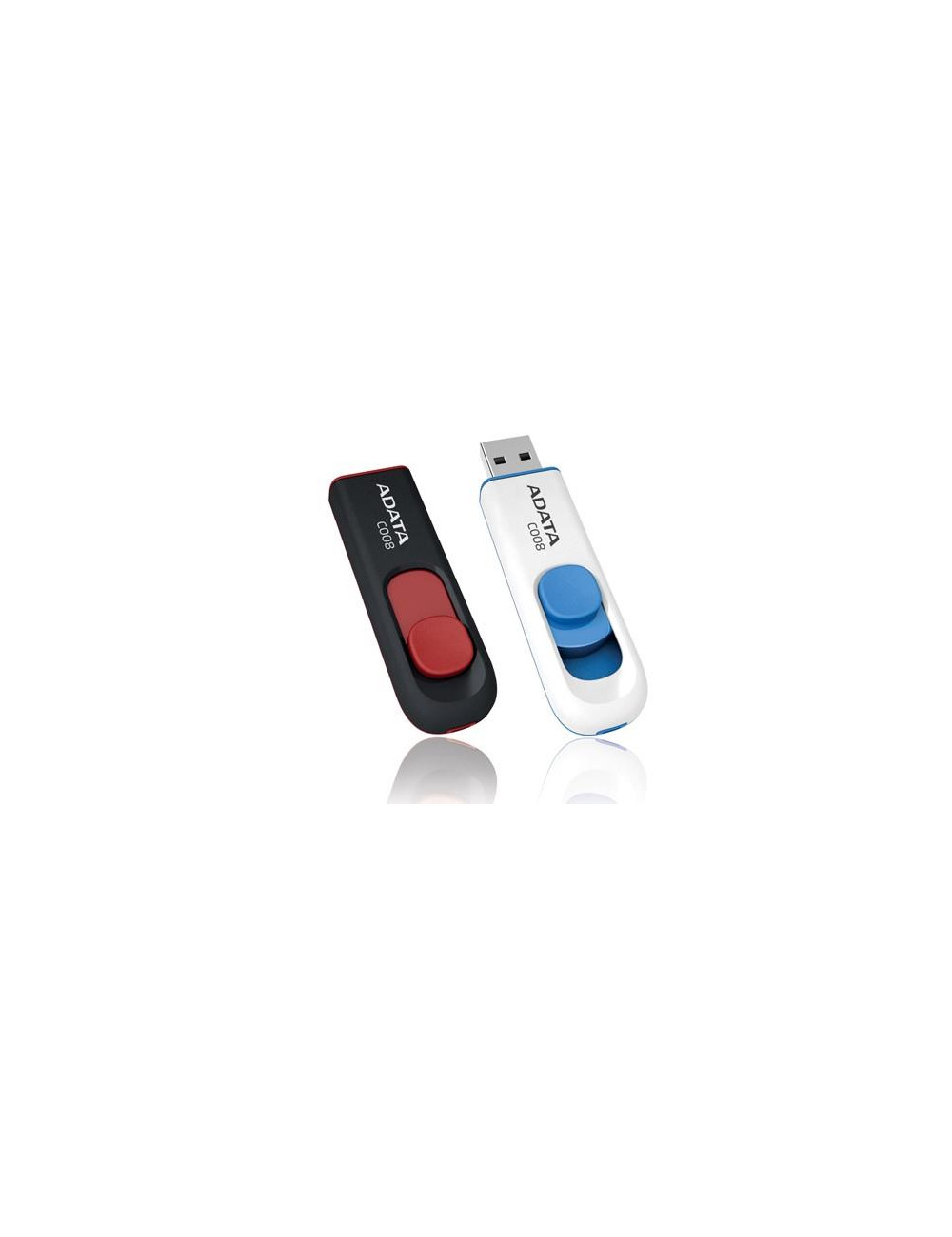 MEMORY DRIVE FLASH USB2 16GB/WH/BLUE AC008-16G-RWE A-DATA