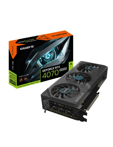 Graphics Card|GIGABYTE|NVIDIA GeForce RTX 4070 SUPER|12 GB|GDDR6X|192 bit|PCIE 4.0 16x|GPU 2535 MHz|1xHDMI|3xDisplayPort|GV-N407