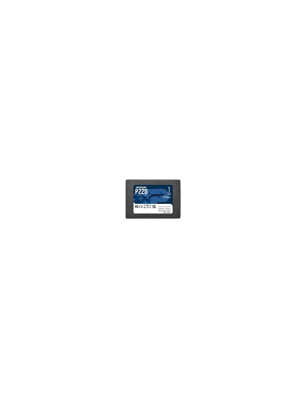 PATRIOT P220 SATA 3 1TB SSD 550/500MB/s